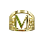 custom 3d Butterfly aluminum spinner gold plated Logo manufacturers magnetic aviation airline enamel pin