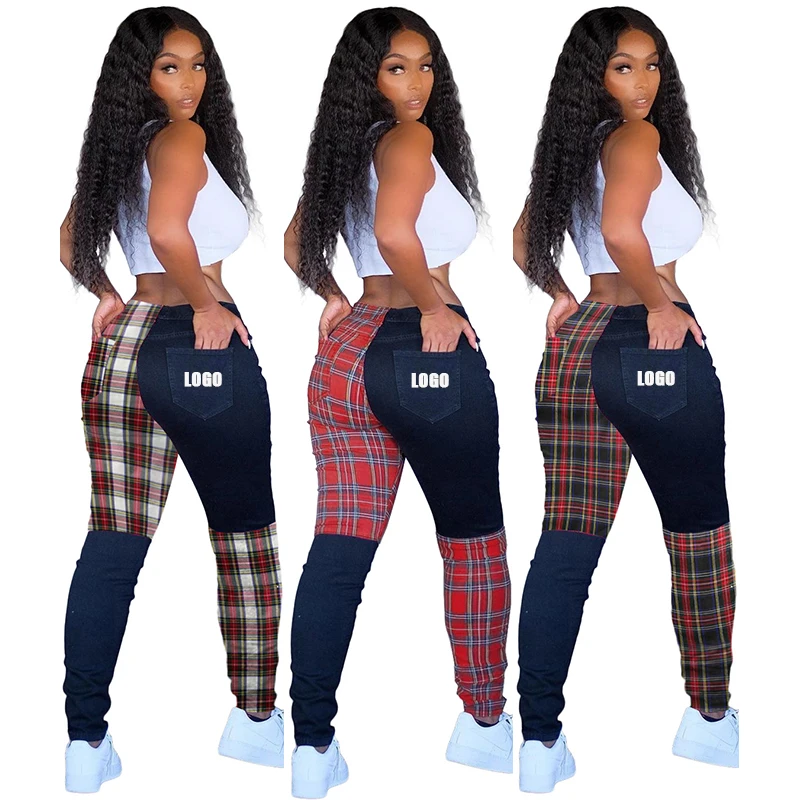 Free Shipping New Fashion spring fall clothing for women's trousers ladies plaid patchwork leggings joggers women pants, Customized color
Free Shipping New Fashion spring fall clothing for women's trousers ladies plaid patchwork leggings joggers women pants, Customized color