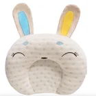 wholesale animal shape baby sleep pillow on bed for baby organic cotton pillow