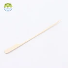 Newell Plant Food Appetizer Picks Apple-Shape Firewood Decorative Fruit Flat Skewer Sticks for Rotisserie
