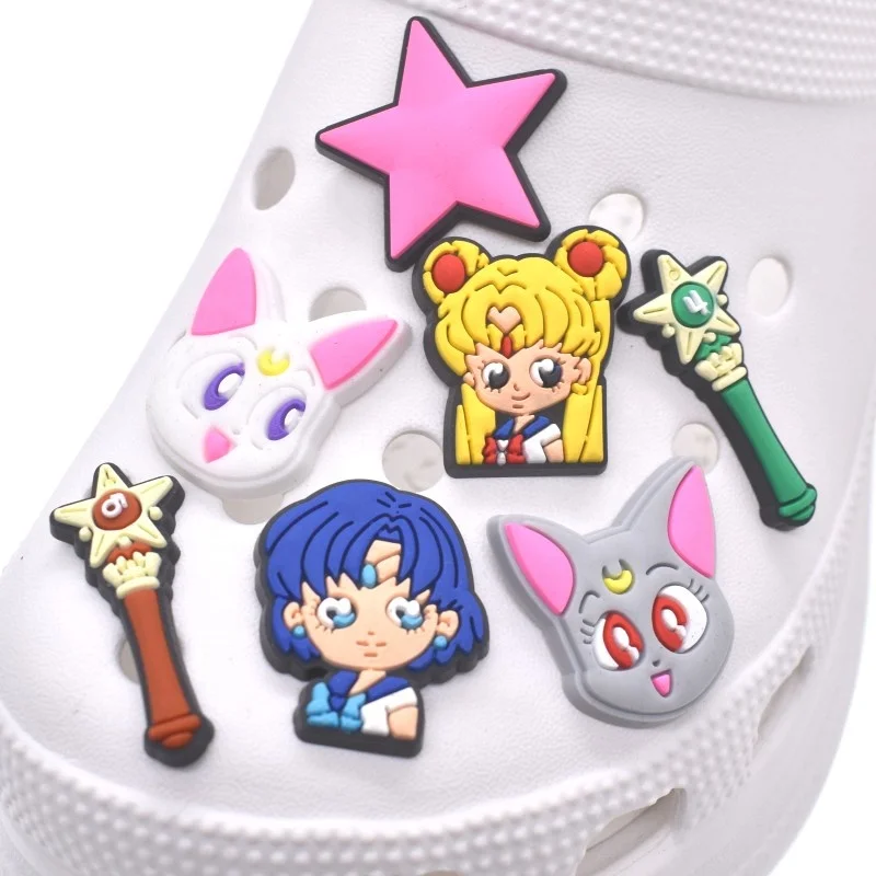 Japanese Anime Shoes Charms Soft PVC Decoration Accessories Croc Shoe Charms, As picture
Japanese Anime Shoes Charms Soft PVC Decoration Accessories Croc Shoe Charms, As picture