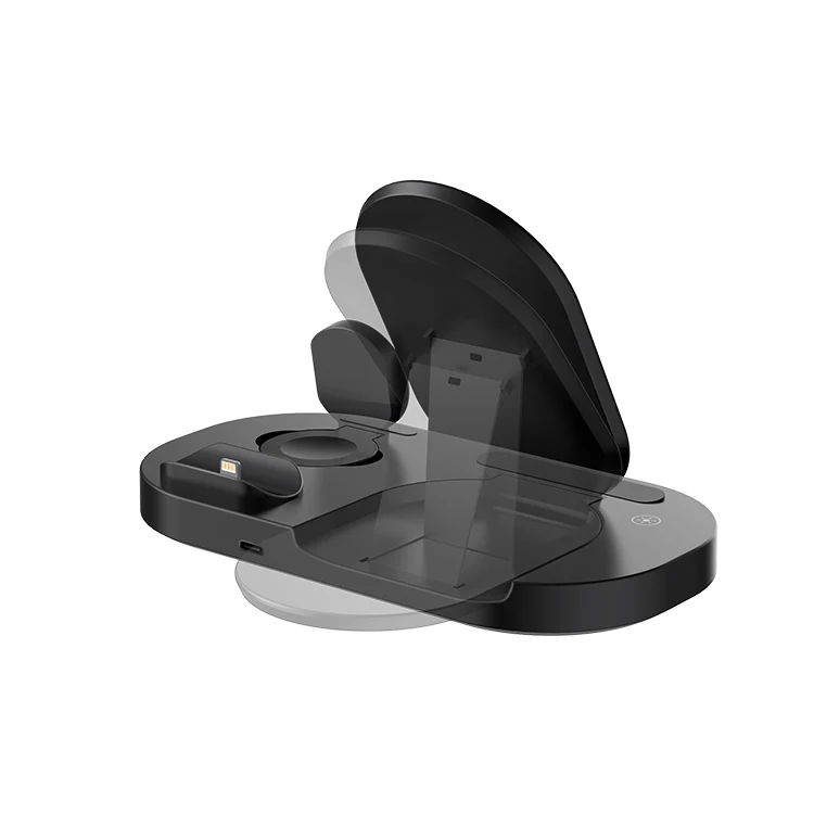 new design portable fold Universal 3 in 1 wireless charger for phone eraphone watch
new design portable fold Universal 3 in 1 wireless charger for phone eraphone watch
