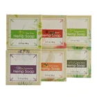 Private Label 90g Organic Plant Extract Handmade Hemp Seed Oil Soap