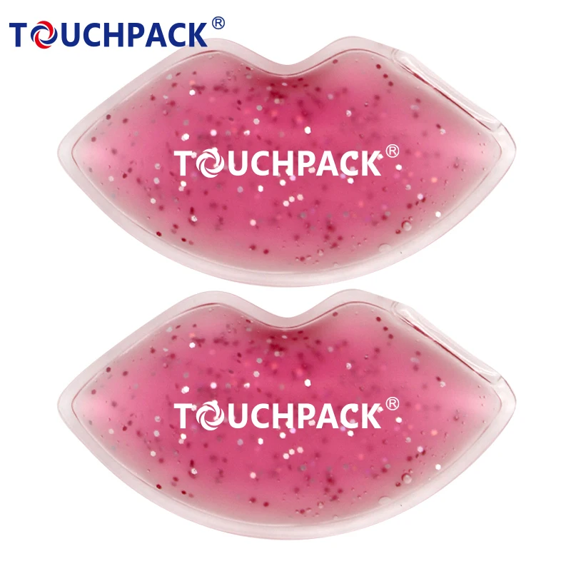 Lip Cool Pack / Gel Bead Ice Pad / Lip Shape Ice Pack Cosmetics