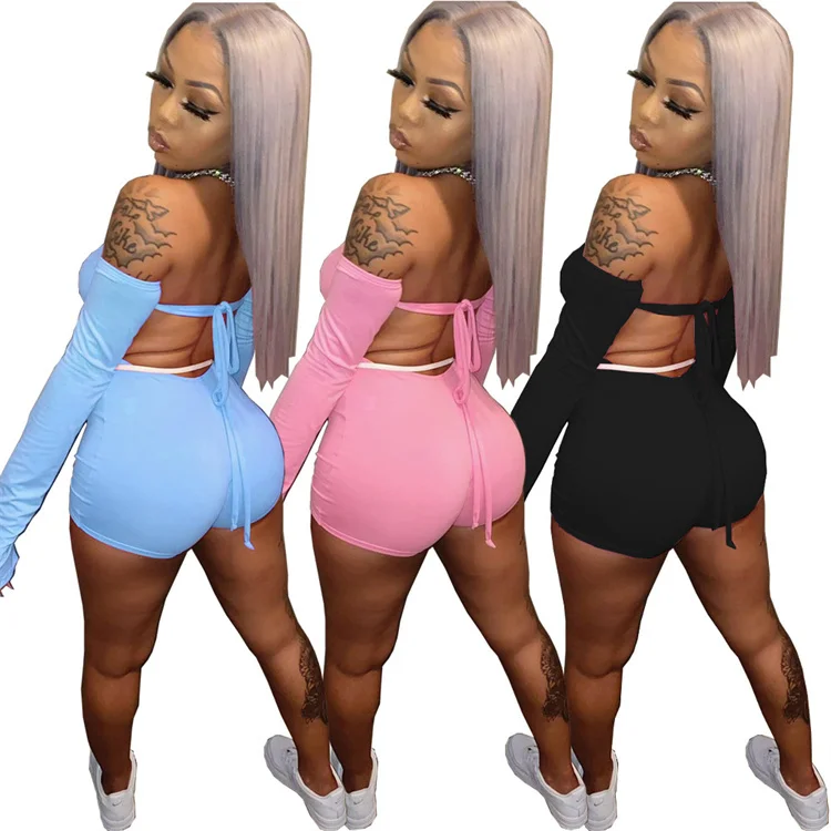YJ Drop Shipping 2022 New Color Sexy Women'S Fit Cuff Slits Open Back Straps Bodysuit Rompers Playsuit Women Jumpsuits, Customized color
YJ Drop Shipping 2022 New Color Sexy Women'S Fit Cuff Slits Open Back Straps Bodysuit Rompers Playsuit Women Jumpsuits, Customized color