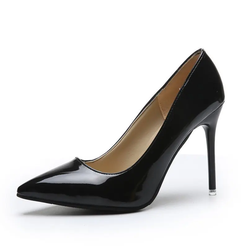 Factory Outlet Women's Professional High Heels Solid Color Pointed Shallow Stiletto Heels Women Pumps 2021
Factory Outlet Women's Professional High Heels Solid Color Pointed Shallow Stiletto Heels Women Pumps 2021