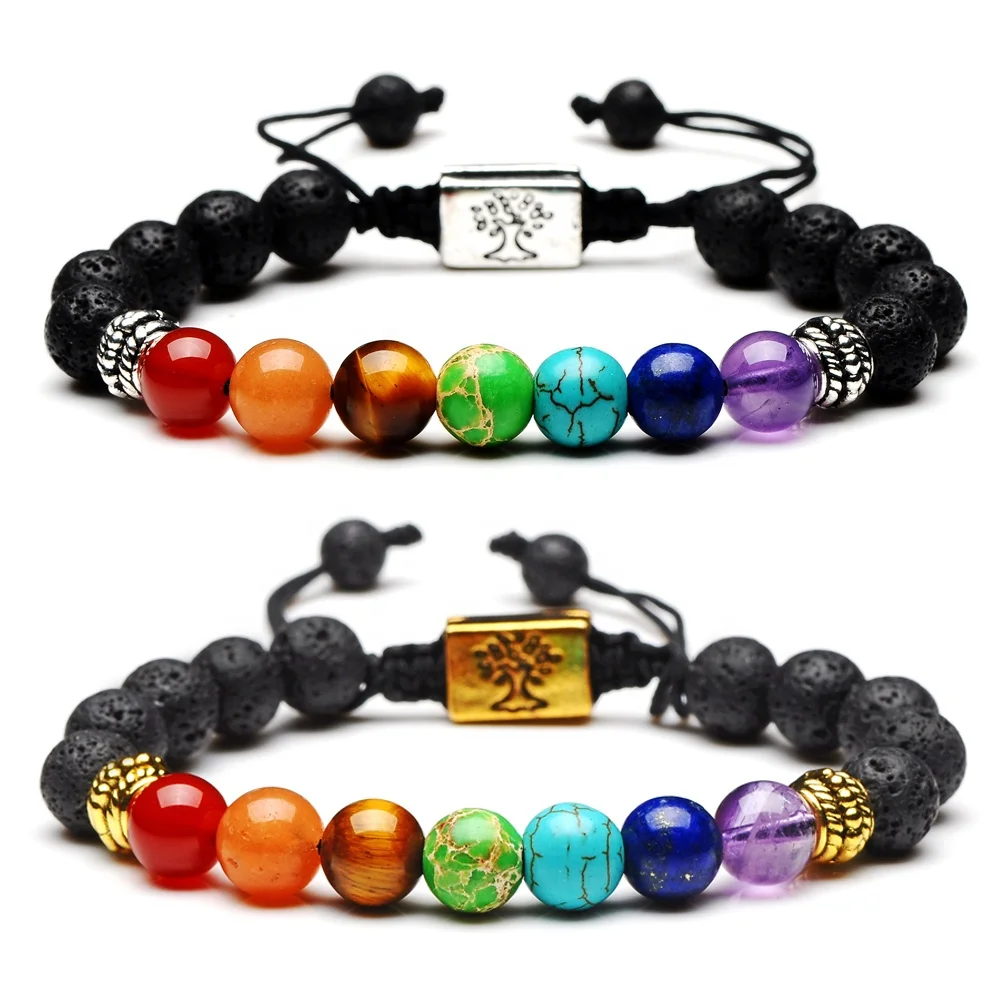 Women Men Gifts Plating Square Tree Life Alloy 7 Chakra Yoga Healing Energy Beads Braid Bracelets
Women Men Gifts Plating Square Tree Life Alloy 7 Chakra Yoga Healing Energy Beads Braid Bracelets