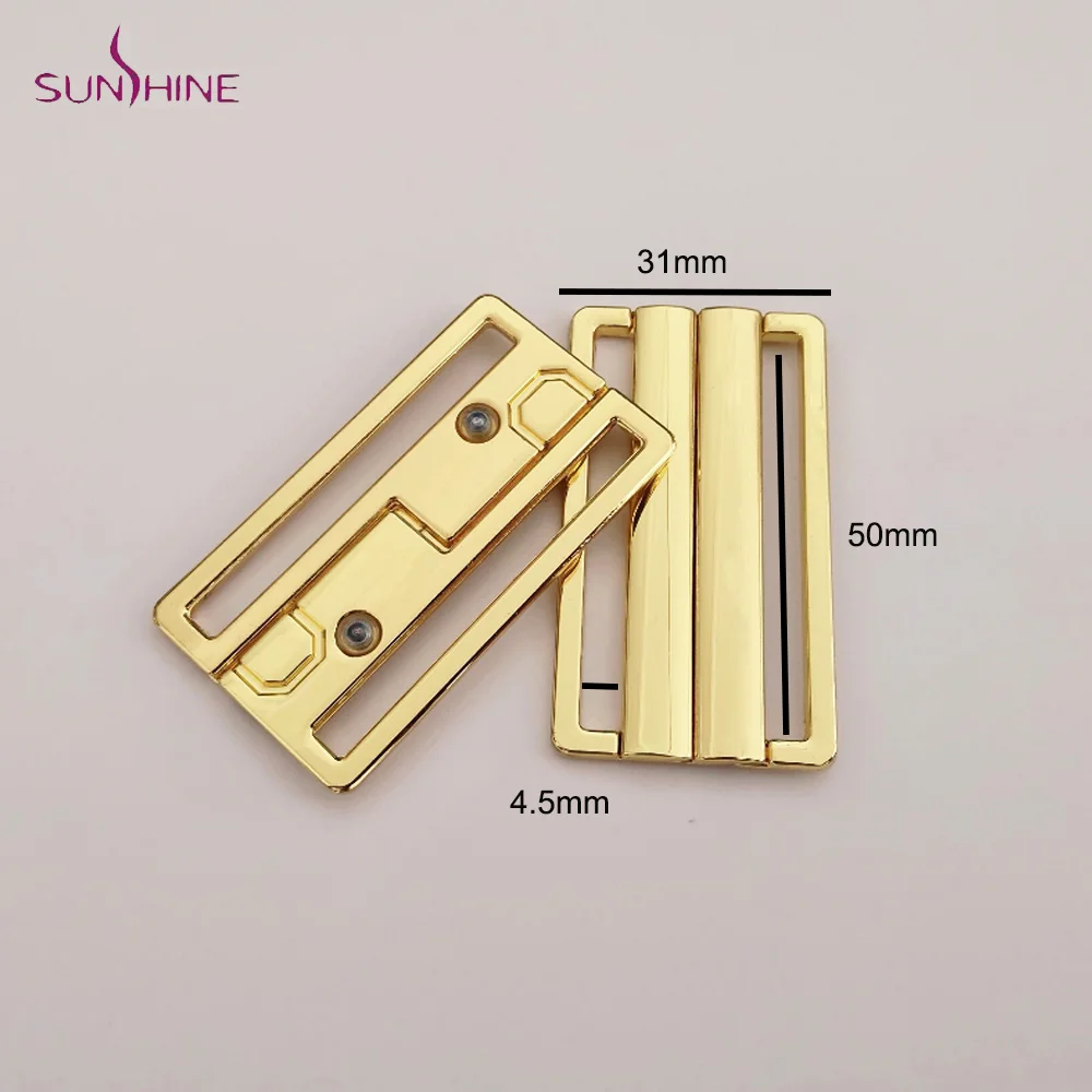 50mm metal buckle swimwear closure bra clip, Gold/silver/black/rose gold/matt silver/matt gold
50mm metal buckle swimwear closure bra clip, Gold/silver/black/rose gold/matt silver/matt gold