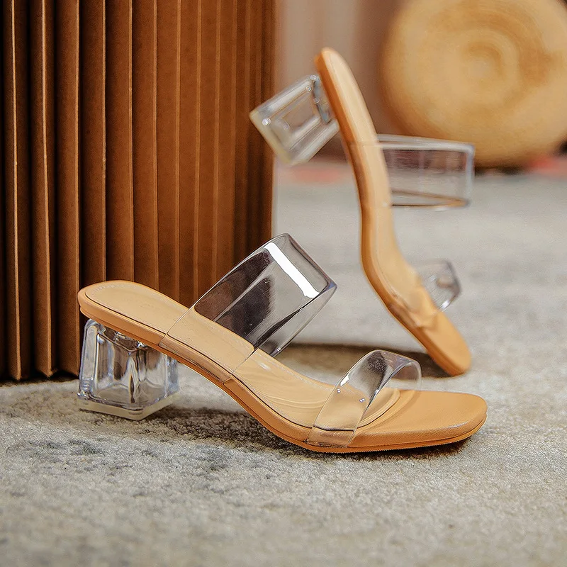 2021 Summer Clear Transparent Crystal Peep Toe Pumps Slingback Shoes High Heel Sexy Sandals, Picture
2021 Summer Clear Transparent Crystal Peep Toe Pumps Slingback Shoes High Heel Sexy Sandals, Picture