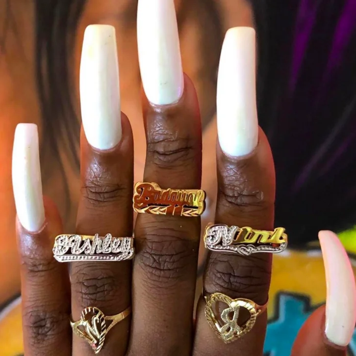 jialin jewelry initial gold two color 2020 new style for men letter logo custom name 3d ring
jialin jewelry initial gold two color 2020 new style for men letter logo custom name 3d ring