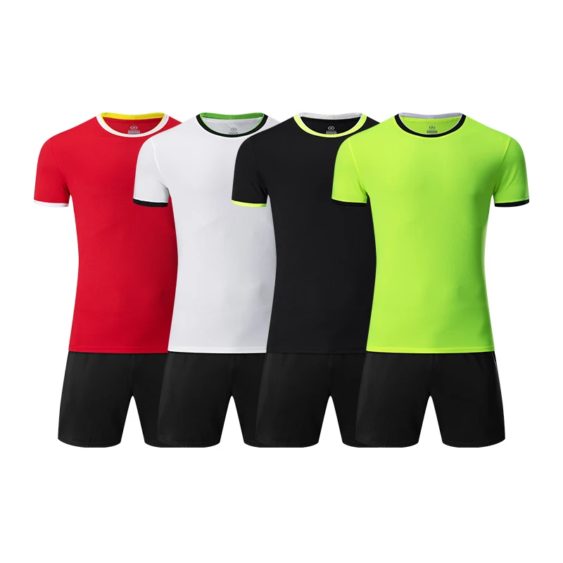 Wholesale Custom Design Logo Soccer Sportswear Jersey Club Team Adult Football Uniform Set
Wholesale Custom Design Logo Soccer Sportswear Jersey Club Team Adult Football Uniform Set