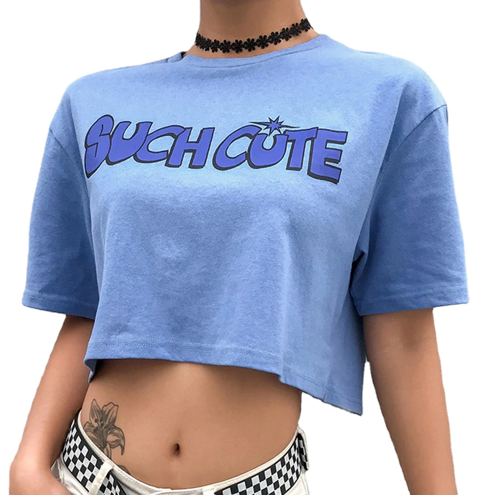 New 100% Cotton Knitted Ladies Loose Sexy Crop Top Shrit Casual Solid Color Printed Logo Regular Plus Size Graphic T Shirt Women, Black, white, gray, brown, beige
New 100% Cotton Knitted Ladies Loose Sexy Crop Top Shrit Casual Solid Color Printed Logo Regular Plus Size Graphic T Shirt Women, Black, white, gray, brown, beige