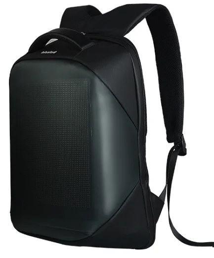 Third Generation full-color display screen wifi APP Control Waterproof smart Laptop bag led light bag LED backpack
Third Generation full-color display screen wifi APP Control Waterproof smart Laptop bag led light bag LED backpack