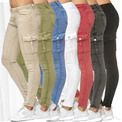 Plus Size New Fashion Women Jeans High Waist Skinny Pants Women Casual Jeans Denim Pants Women Cargo Pencil Long Pants
Plus Size New Fashion Women Jeans High Waist Skinny Pants Women Casual Jeans Denim Pants Women Cargo Pencil Long Pants