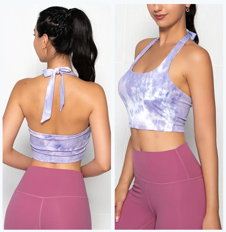 SHINBENE Wholesale Tie Dye Women's Sports Bras Padded Backless Fitness Gym Bras Workout Tops
SHINBENE Wholesale Tie Dye Women's Sports Bras Padded Backless Fitness Gym Bras Workout Tops