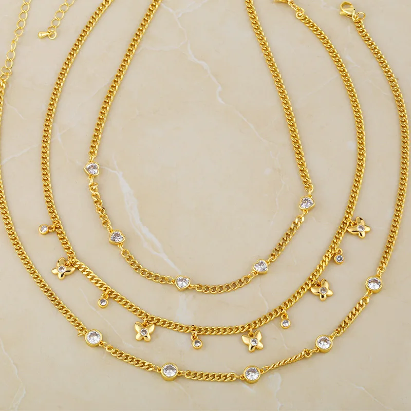 Good Quality Pendants Charms Necklace Custom Necklaces Wholesale 18k Gold Necklace Chain
Good Quality Pendants Charms Necklace Custom Necklaces Wholesale 18k Gold Necklace Chain