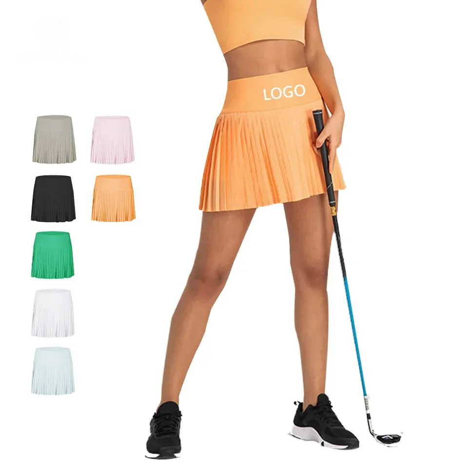 2-In-1 Wholesale Custom Shorts Pleated Golf Skirts High Waist Cool Fabric Side Pocket Sport Tennis Clothing
2-In-1 Wholesale Custom Shorts Pleated Golf Skirts High Waist Cool Fabric Side Pocket Sport Tennis Clothing