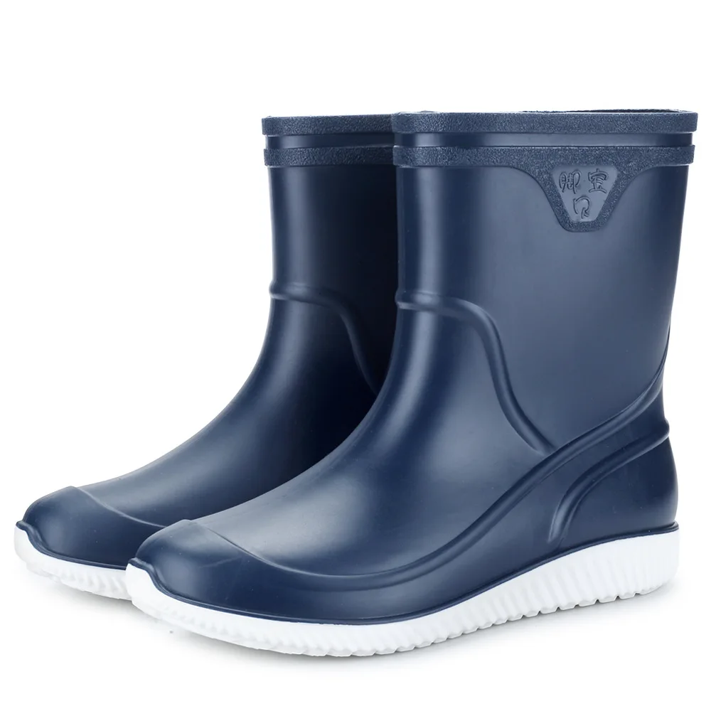 Amazon AliExpress Hot Selling Men's Rain Boots Plus Size Solid Color Thick Bottom Shoes Mens Boots
Amazon AliExpress Hot Selling Men's Rain Boots Plus Size Solid Color Thick Bottom Shoes Mens Boots