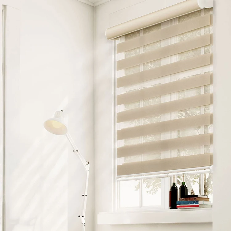 Day Night Cover Curtains Indoor Manual Window Shade Roller Blinds Zebra, Customer's request
Day Night Cover Curtains Indoor Manual Window Shade Roller Blinds Zebra, Customer's request