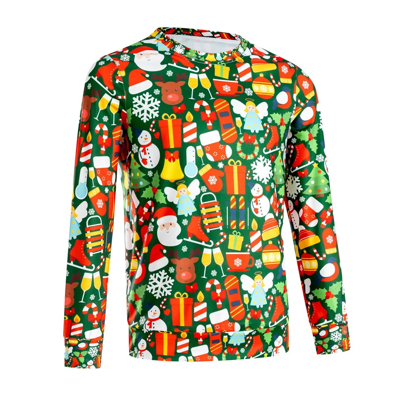 Christmas pullover Tops coat sweatshirt women christmas clothes jumper women's sweatshirts long sleeved T-shirt
Christmas pullover Tops coat sweatshirt women christmas clothes jumper women's sweatshirts long sleeved T-shirt