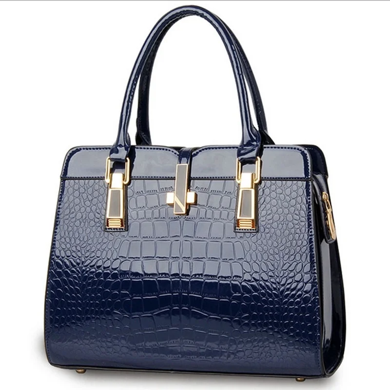 Fashion Women Handbag Crocodile Pattern Leather Crossbody Shoulder Bag, Black, red, blue
Fashion Women Handbag Crocodile Pattern Leather Crossbody Shoulder Bag, Black, red, blue