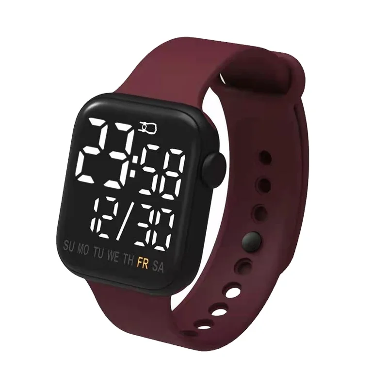 Watch Waterproof Digital LED Portable Advanced Digital Watches Custom Digital Sport Watches, 5 colors
Watch Waterproof Digital LED Portable Advanced Digital Watches Custom Digital Sport Watches, 5 colors
