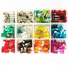 HOWDER 3A 5A 10A 15A 20A 25A 30A Mini Blade Fuse Kit Automotive Blade Fuse Assortment set
