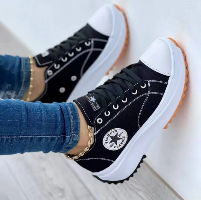 2022 New Spring Summer Women Round Toe Walking Style Canvas Shoes Low Top Thick Soled Womens Casual Shoes Espadrilles, As pictures
2022 New Spring Summer Women Round Toe Walking Style Canvas Shoes Low Top Thick Soled Womens Casual Shoes Espadrilles, As pictures