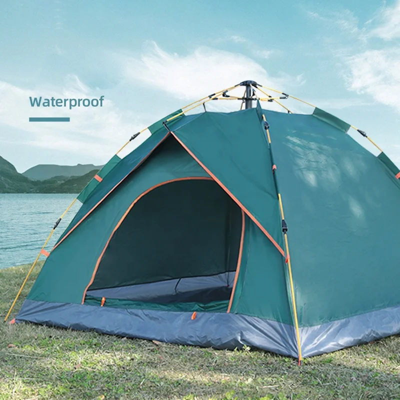 Automatic Portable Pop Up 4 Person Family Waterproof Tents Camping Outdoor Tents, Blue...customized colors
Automatic Portable Pop Up 4 Person Family Waterproof Tents Camping Outdoor Tents, Blue...customized colors