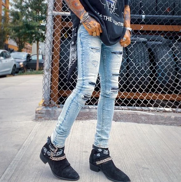 Fashion Amiry Jeans Men Ripped Vintage Elastic Breathable Long Pants Mens Designer Jeans Amiry
Fashion Amiry Jeans Men Ripped Vintage Elastic Breathable Long Pants Mens Designer Jeans Amiry