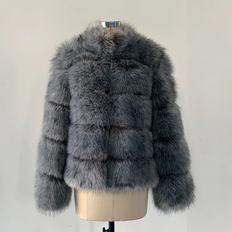 Women's Parkas Coats Fox Fur Jacket Winter Autumn Warm Outwear Beautiful Lady Fashion Women Fox Fur Coat Plus Size Coats, Picture
Women's Parkas Coats Fox Fur Jacket Winter Autumn Warm Outwear Beautiful Lady Fashion Women Fox Fur Coat Plus Size Coats, Picture