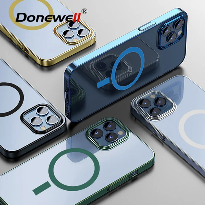 Hot Transparent magsafe phone case for iphone 12/12 pro shockproof magnetic mobile phone cover, Like the picture
Hot Transparent magsafe phone case for iphone 12/12 pro shockproof magnetic mobile phone cover, Like the picture