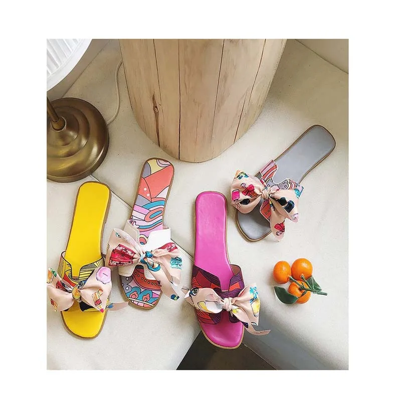 Best Sale Fashion Bow Women's Slide Sandals Trendy Street Shoes Women For Wholesale Ladies Shoes, Customer's request
Best Sale Fashion Bow Women's Slide Sandals Trendy Street Shoes Women For Wholesale Ladies Shoes, Customer's request