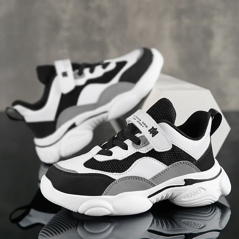 Wholesale Breathable Black White Casual Travel Sport Shoes Boys Girls School Shoes Kids Sneakers
Wholesale Breathable Black White Casual Travel Sport Shoes Boys Girls School Shoes Kids Sneakers