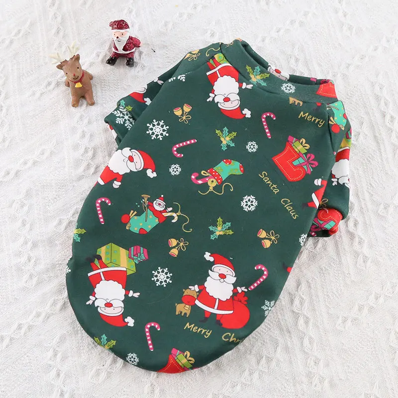 Pet clothes dog christmas hoodie pet christmas santa claus suit costume winter coat, As pic
Pet clothes dog christmas hoodie pet christmas santa claus suit costume winter coat, As pic