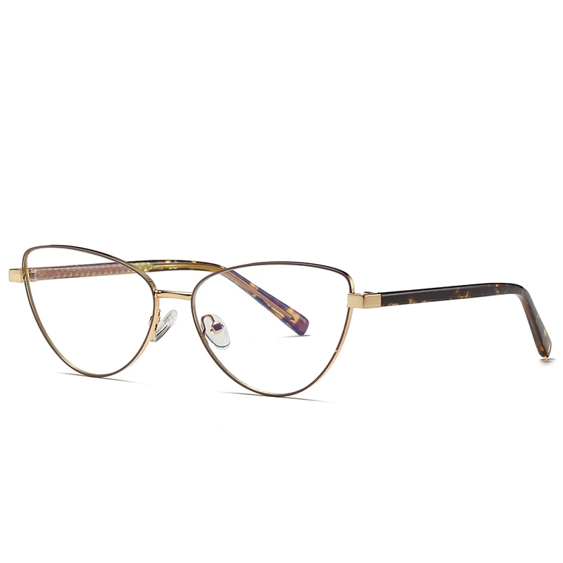 Fashion Metal Cat's-Eye Glasses Flat CP Insert Open Ball With Glasses Frame Anti Blue Light Glasses
Fashion Metal Cat's-Eye Glasses Flat CP Insert Open Ball With Glasses Frame Anti Blue Light Glasses
