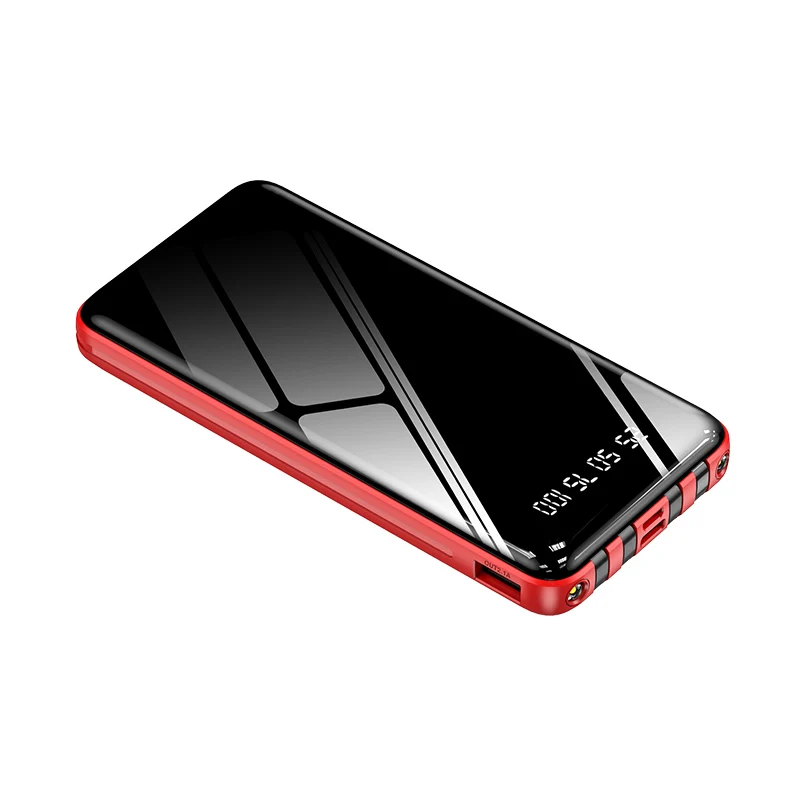 Large capacity power bank 20000mah external battery charger dual USB fast charging power bank oem order
Large capacity power bank 20000mah external battery charger dual USB fast charging power bank oem order