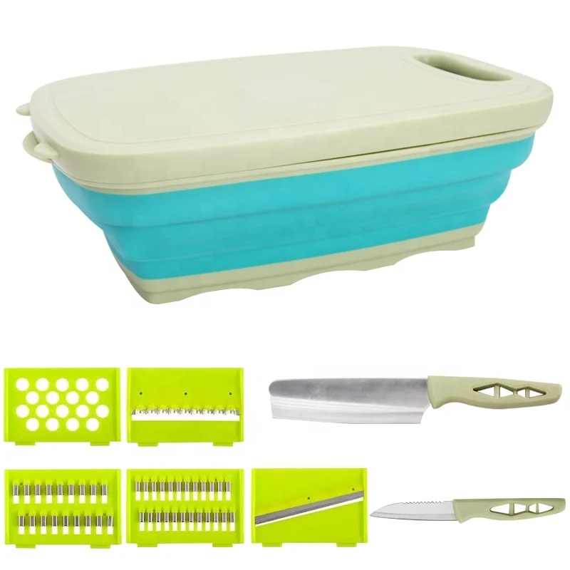 Custom Collapsible Cutting Board with Lid Multifunction Chopping Board with Colander Storage Basket foldable cutting board, Green+pink
Custom Collapsible Cutting Board with Lid Multifunction Chopping Board with Colander Storage Basket foldable cutting board, Green+pink