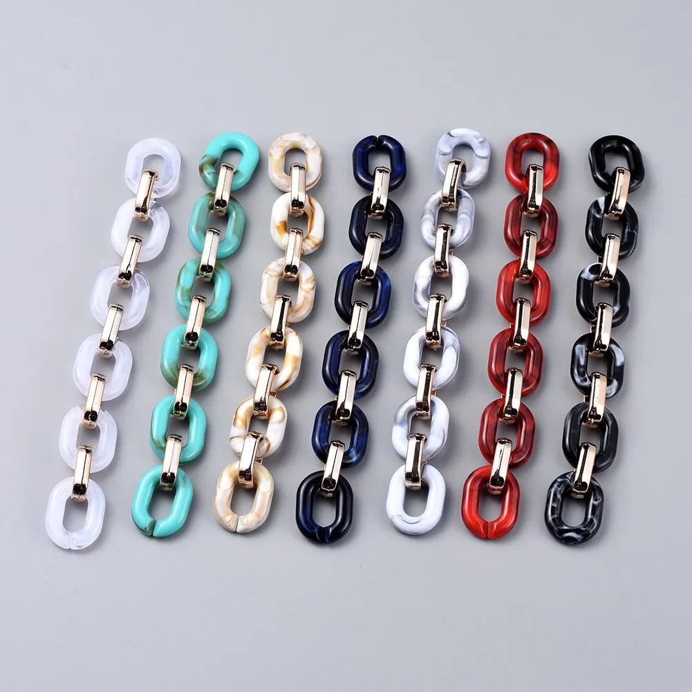 High Quality 18x23mm Colorful Plastic Acrylic DIY Chain Accessories Resin Chain For Bag, As picture
High Quality 18x23mm Colorful Plastic Acrylic DIY Chain Accessories Resin Chain For Bag, As picture