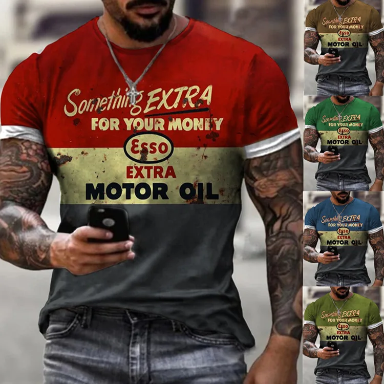 2021 summer short-sleeved T-shirt new letter 3D digital printing men's street fashion funny top 3DT shirt
2021 summer short-sleeved T-shirt new letter 3D digital printing men's street fashion funny top 3DT shirt