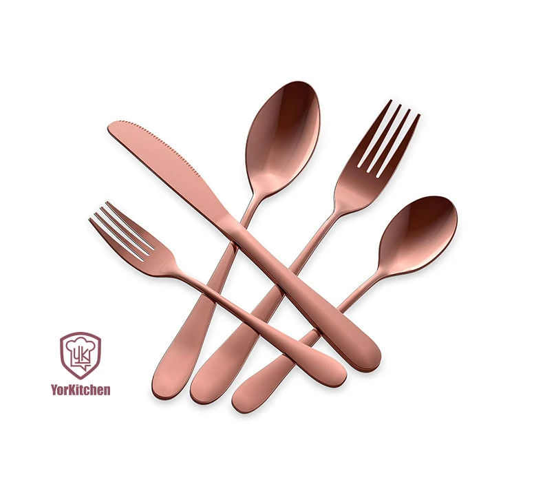 Dishwasher Safe Flatware Set Fork Knife Spoon Teaspoon Tableware Set Colorful Stainless Steel Flatware Set
Dishwasher Safe Flatware Set Fork Knife Spoon Teaspoon Tableware Set Colorful Stainless Steel Flatware Set