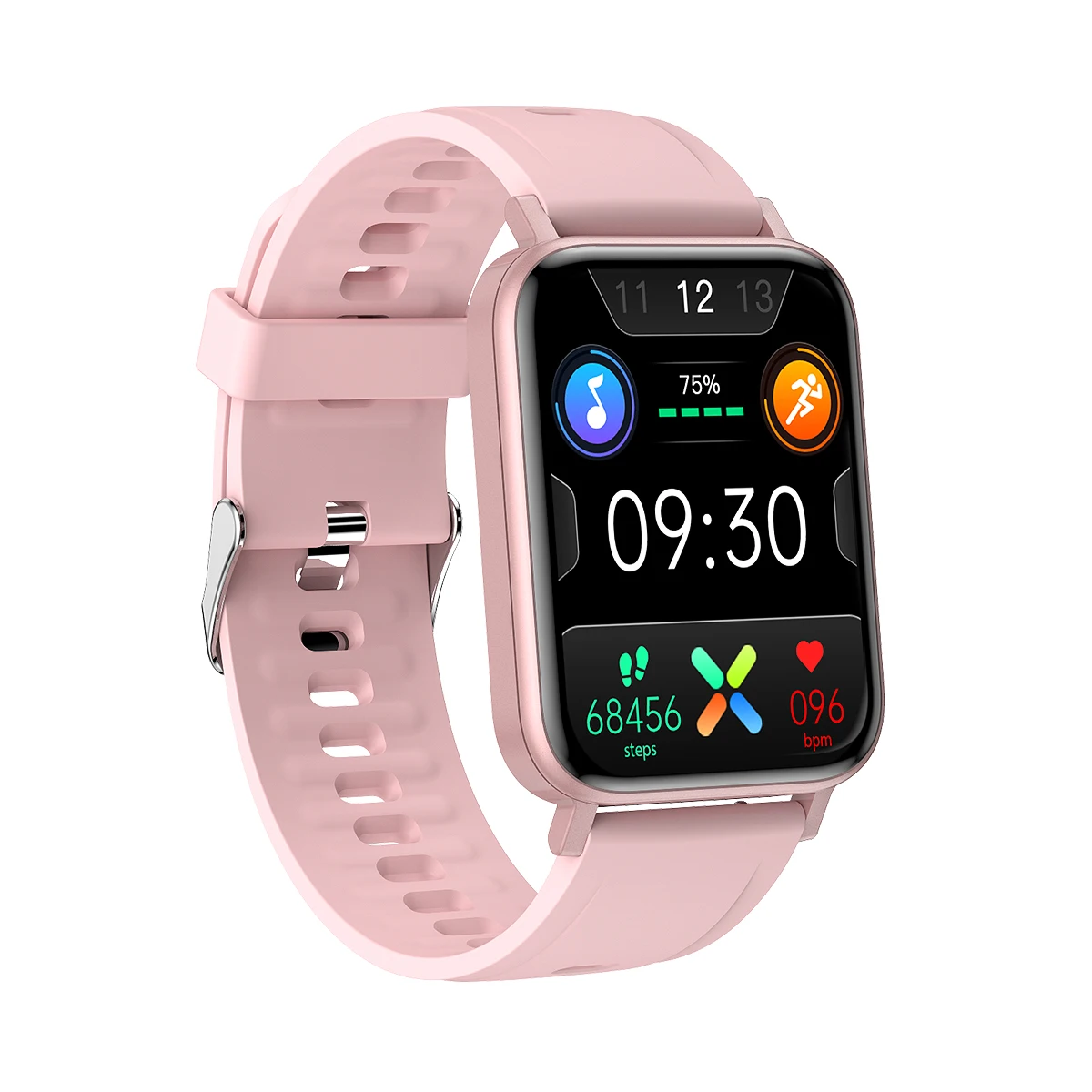 Business sports body temperature measurement blood pressure heart rate test smart watch, 3 colors
Business sports body temperature measurement blood pressure heart rate test smart watch, 3 colors