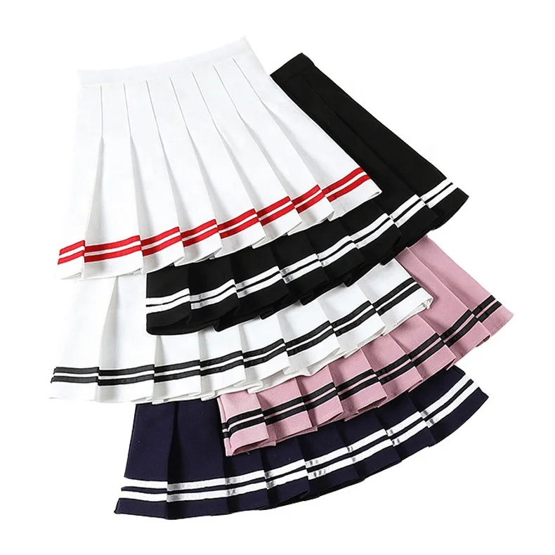 New Fashion School Girls Stripe Pleated Skirt With Pants A-line Mini Womens Skirts, 4 colors
New Fashion School Girls Stripe Pleated Skirt With Pants A-line Mini Womens Skirts, 4 colors