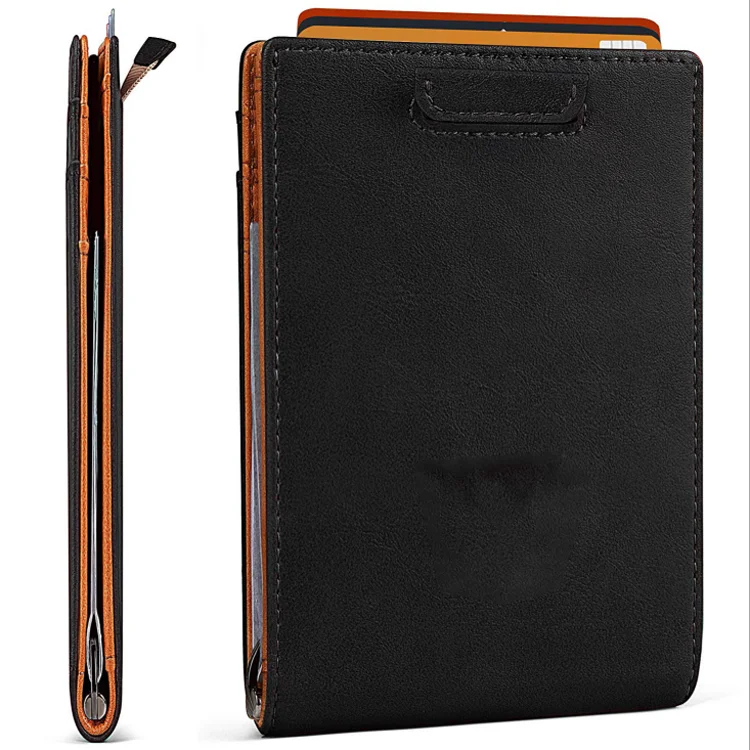 Mens Slim Bifold Wallet Custom RFID Blocking Minimalist Front Pocket Coin Wallets for Men
Mens Slim Bifold Wallet Custom RFID Blocking Minimalist Front Pocket Coin Wallets for Men