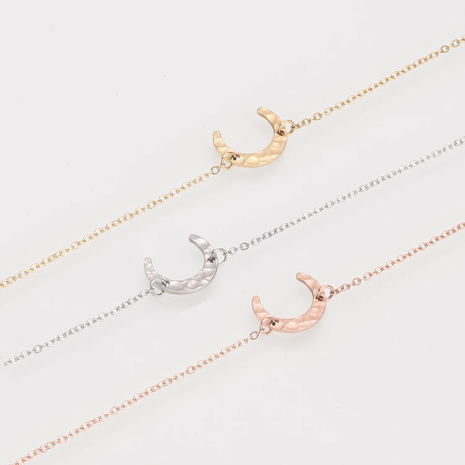 Kaihang geometric new moon party jewelry wholesale cute accessories minimalist moon link bracelet women
Kaihang geometric new moon party jewelry wholesale cute accessories minimalist moon link bracelet women