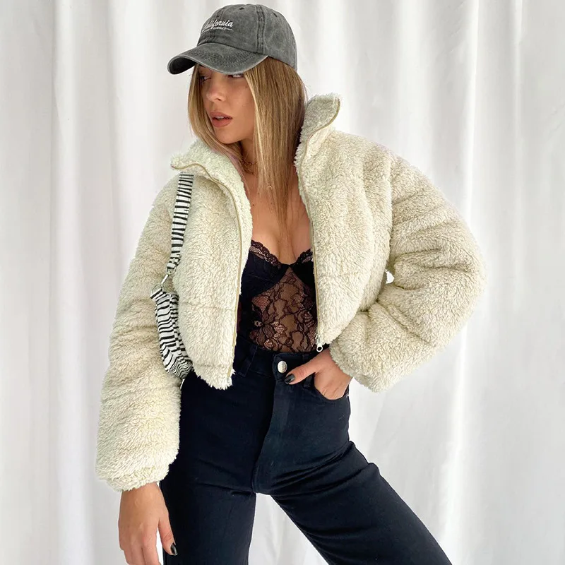New Arrival Autumn Winter Solid Warm Thick Zipper Short Women's Fashion Coat, Picture
New Arrival Autumn Winter Solid Warm Thick Zipper Short Women's Fashion Coat, Picture