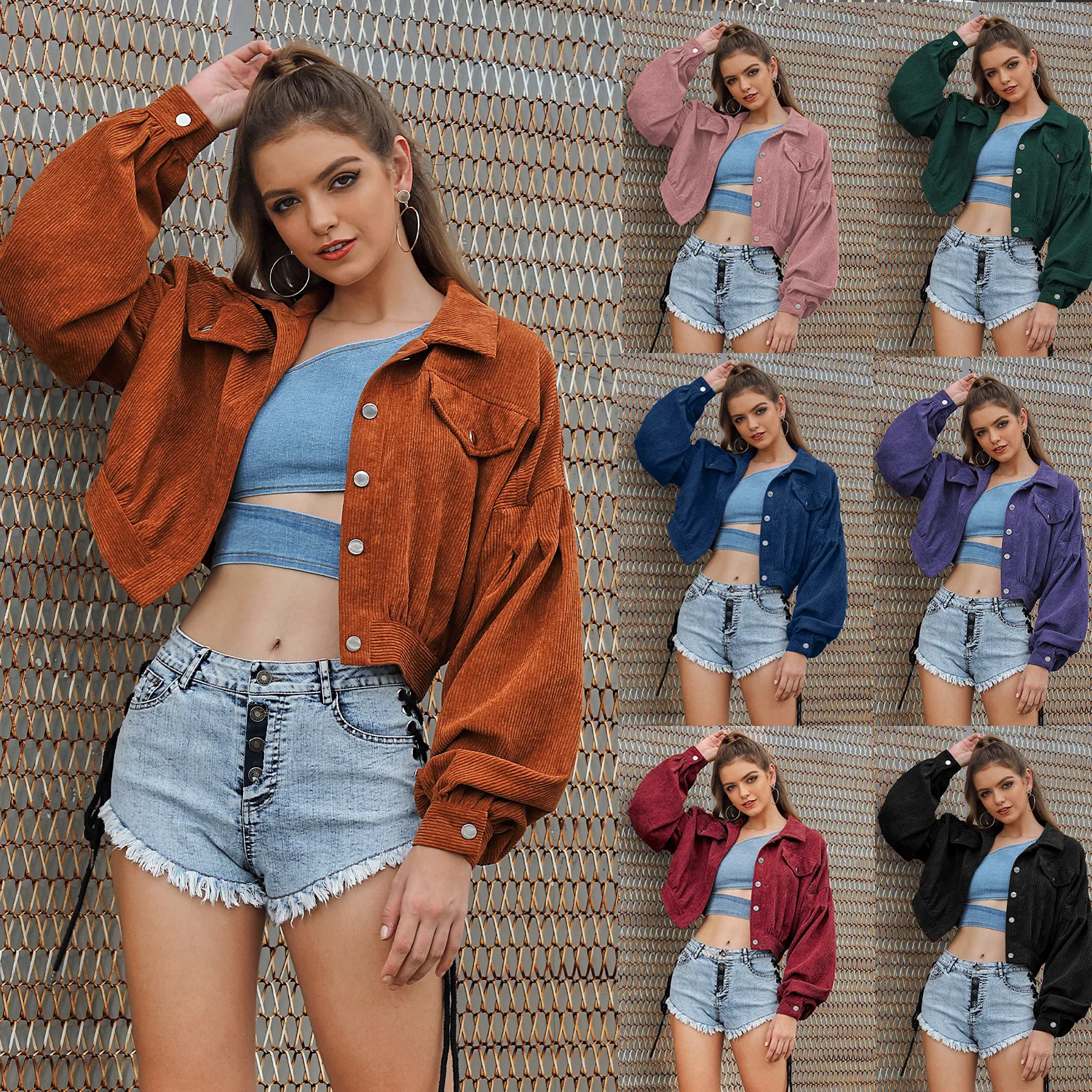 New Women Loose Classic Crop Moto Biker Coat Autumn Lady Basic Plus Size Outerwear Jacket, Available
New Women Loose Classic Crop Moto Biker Coat Autumn Lady Basic Plus Size Outerwear Jacket, Available