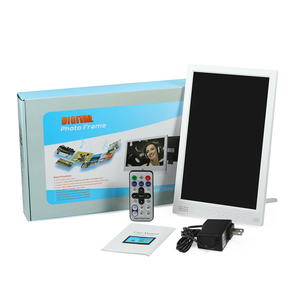 10 inch Digital Photo frame Vertical Display Digital Photo Picture Frame With Loop Video
10 inch Digital Photo frame Vertical Display Digital Photo Picture Frame With Loop Video
