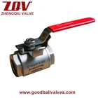 2PC Forged Steel Floating Ball Valve CLASS 800
