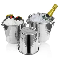 High quality stainless steel ice bucket Champagne Bucket/ Wine Cooler/ ice bucket with competitive price
High quality stainless steel ice bucket Champagne Bucket/ Wine Cooler/ ice bucket with competitive price